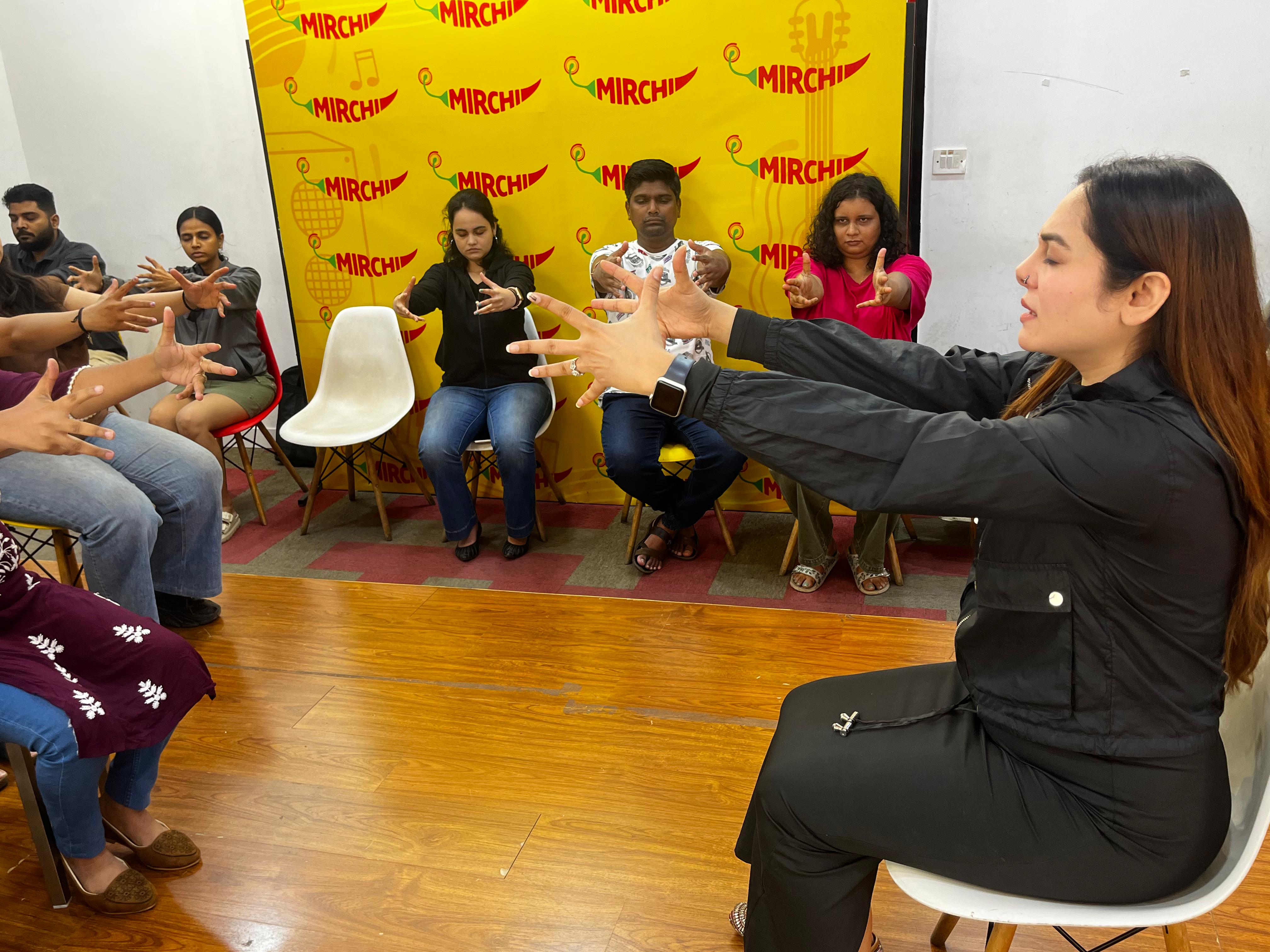 Hypnotherapy clinical session in progress, Mumbai